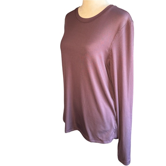 Danskin Purple Long Sleeve Shirt Sz S - Picture 3 of 12